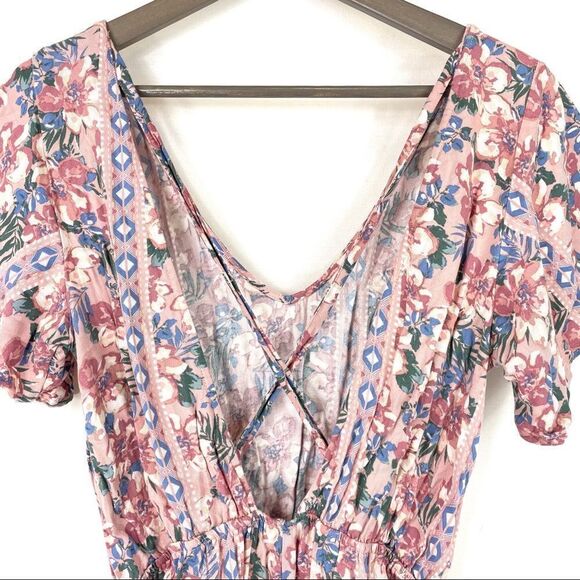 O'neill Rosemary Romper Floral Pink medium - Picture 9 of 13